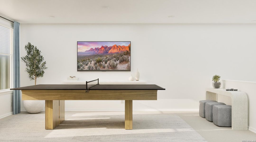 Furnished interior view inside a new home in Brookmill, San Antonio (Image 7). Furnished interior view inside a new home in Brookmill, San Antonio (Image 7).