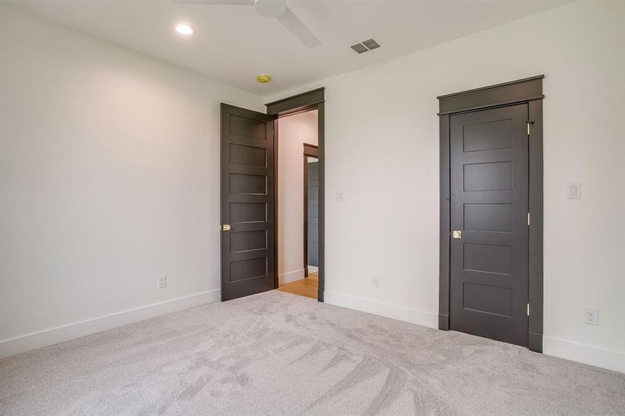 large bedroom with walk in closet large bedroom with walk in closet