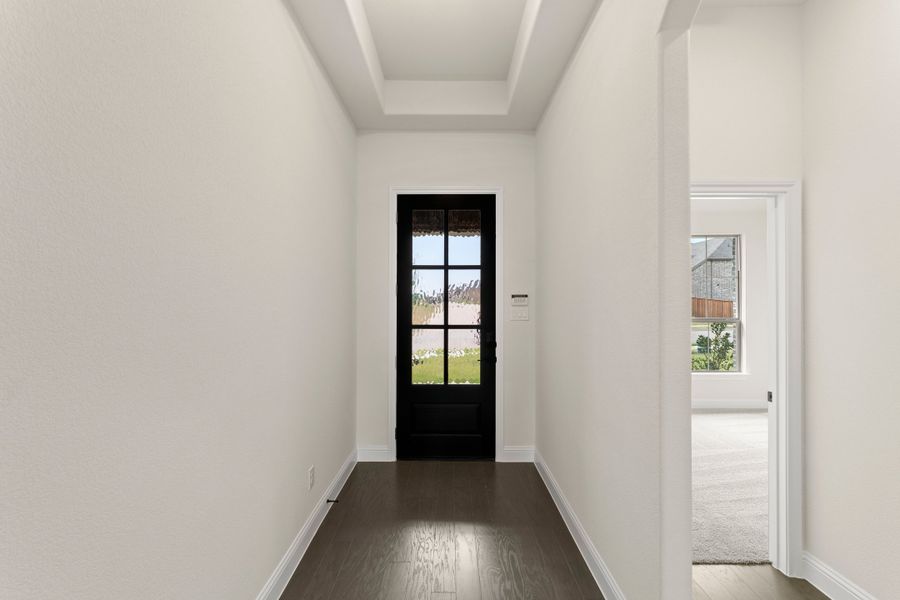 Spacious, unfurnished interior of a new home in Lovers Landing, Forney (Image 13).