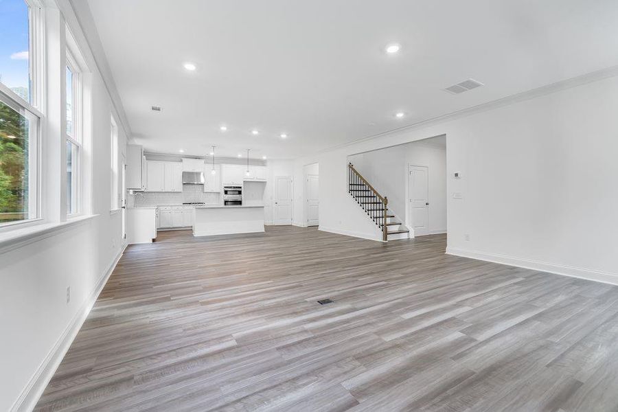 Spacious, unfurnished interior of a new home in Bennett Farm, Loganville (Image 22).