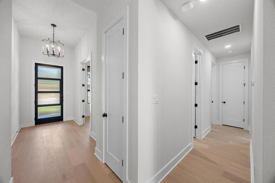 Spacious, unfurnished interior of a new home in Parkside On The River: 60ft. lots, Georgetown (Image 17). Spacious, unfurnished interior of a new home in Parkside On The River: 60ft. lots, Georgetown (Image 17).