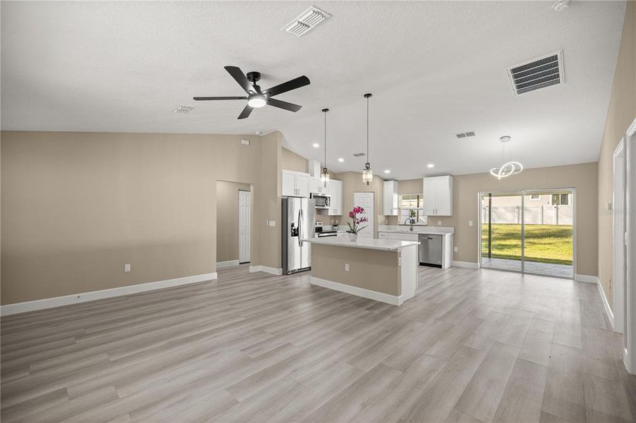 Furnished interior view inside a new home in , Belleview (Image 6).