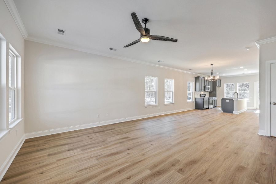 Spacious, unfurnished interior of a new home in , Summerville (Image 27).