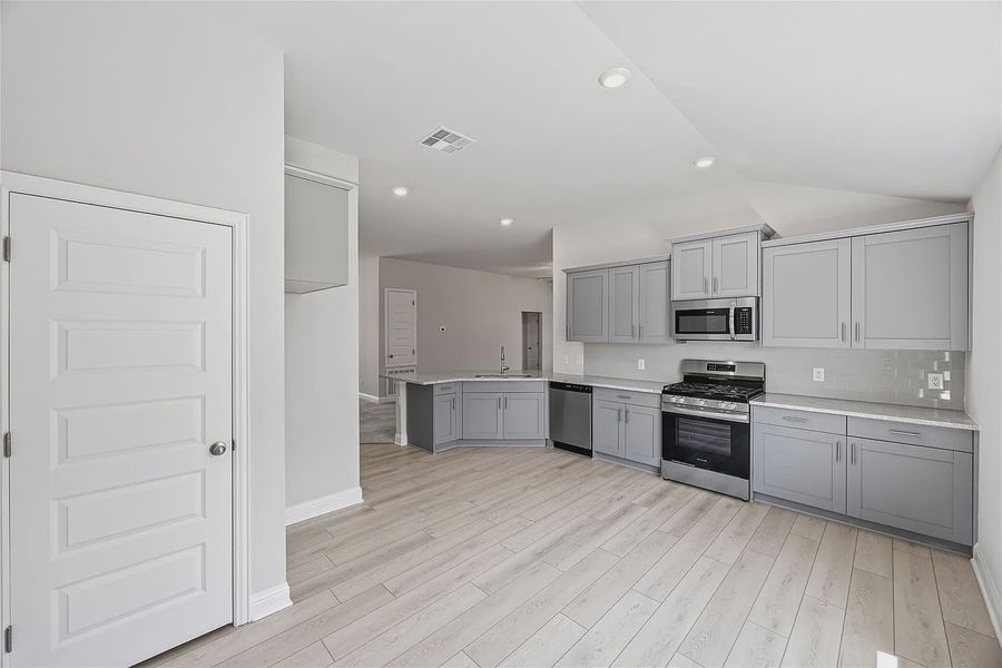 Furnished interior view inside a new home in Grand Oaks Reserve, Cleveland (Image 7).