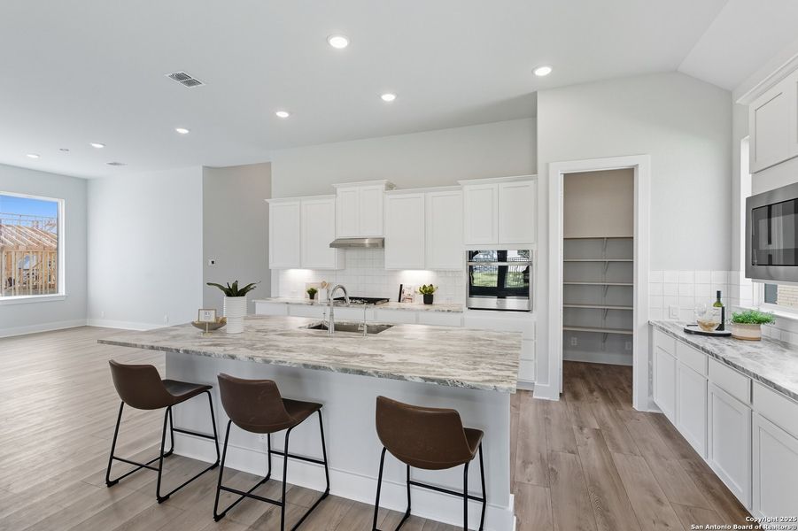 Furnished interior view inside a new home in Esperanza – New Phase Now Selling, Boerne (Image 16).