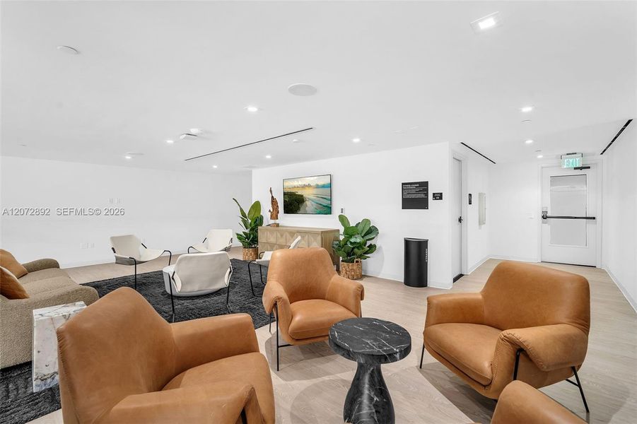 Furnished interior view inside a new home in , Miami (Image 49).