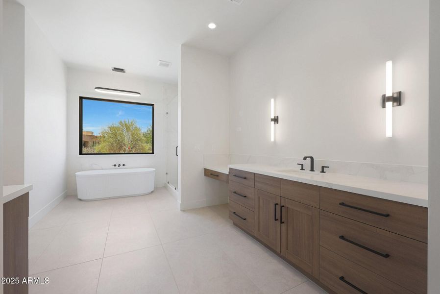 Spa-Like Primary Bathroom