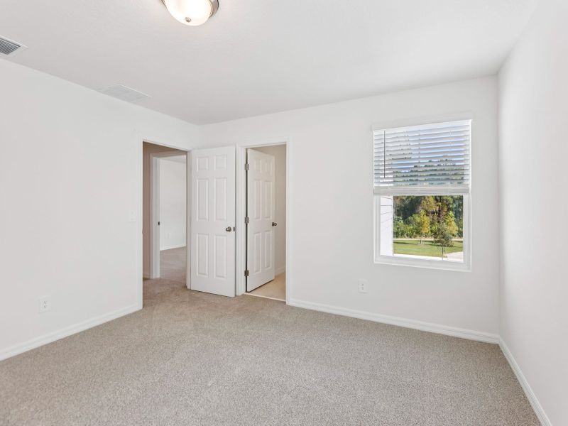 Spacious, unfurnished interior of a new home in The Meadow at Crossprairie Townes, St. Cloud (Image 13). Spacious, unfurnished interior of a new home in The Meadow at Crossprairie Townes, St. Cloud (Image 13).