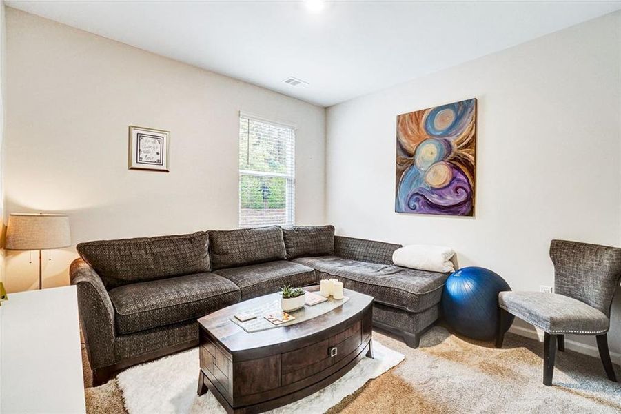 Furnished interior view inside a new home in , Dawsonville (Image 19).