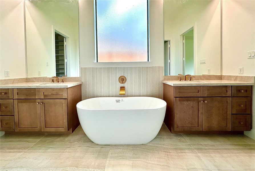Furnished interior view inside a new home in , Houston (Image 15).
