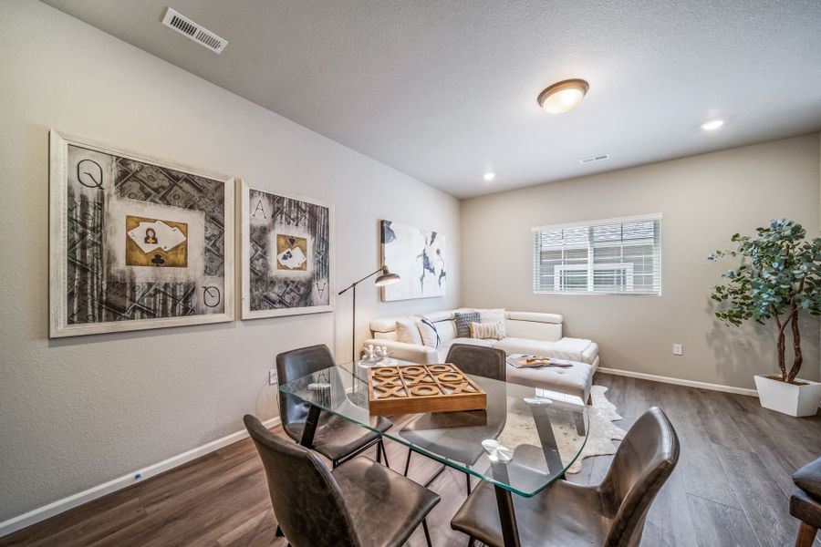 Furnished interior view inside a new home in The Reserve at Green Valley Ranch, Aurora (Image 10).