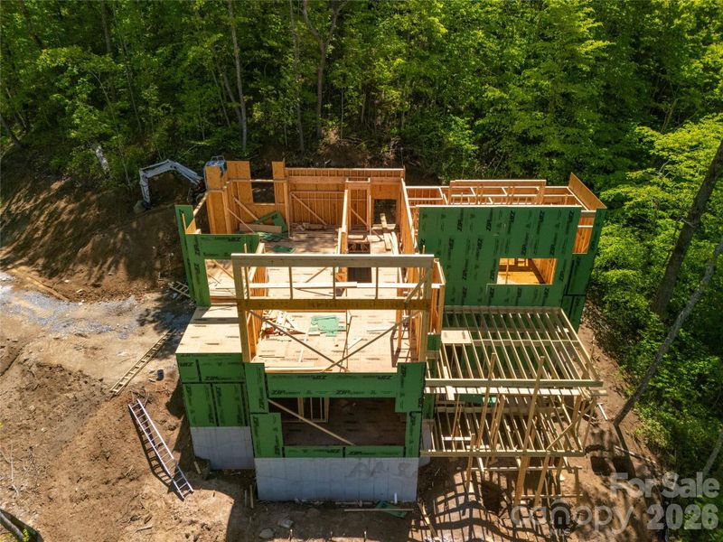 In-progress construction of a new home in , Tuckasegee, NC (Image 15). In-progress construction of a new home in , Tuckasegee, NC (Image 15).