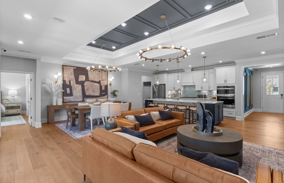Furnished interior view inside a new home in Solserra, Shallotte (Image 23).