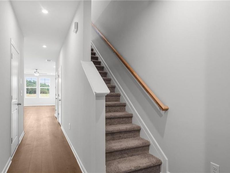 Spacious, unfurnished interior of a new home in Stegall Village, Cartersville (Image 17). Spacious, unfurnished interior of a new home in Stegall Village, Cartersville (Image 17).