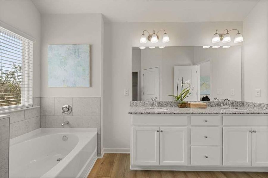 Furnished interior view inside a new home in Kingsmere Estates, Loganville (Image 3).