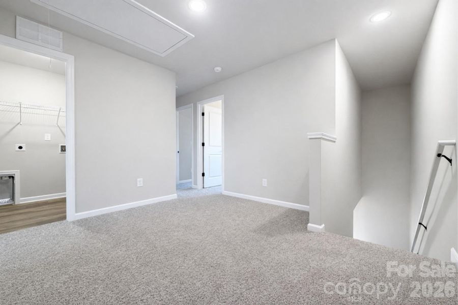 Spacious, unfurnished interior of a new home in , Charlotte (Image 29). Spacious, unfurnished interior of a new home in , Charlotte (Image 29).