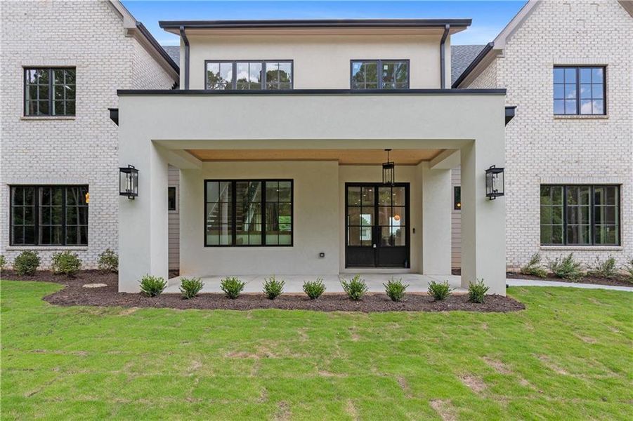 Exterior details and patio area of a home in , Suwanee (Image 33). Exterior details and patio area of a home in , Suwanee (Image 33).