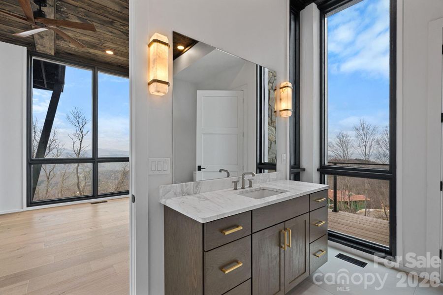 Furnished interior view inside a new home in , Banner Elk (Image 3).