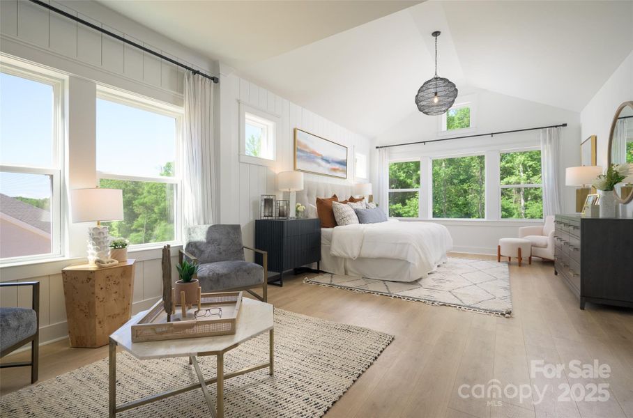 Furnished interior view inside a new home in North Creek Village, Huntersville (Image 31).