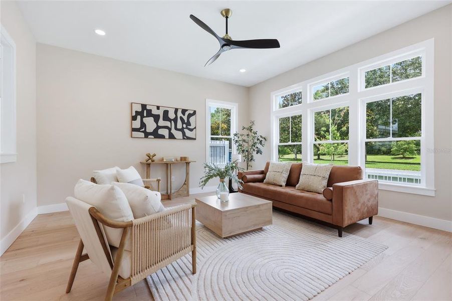 Furnished interior view inside a new home in , Newberry (Image 12).