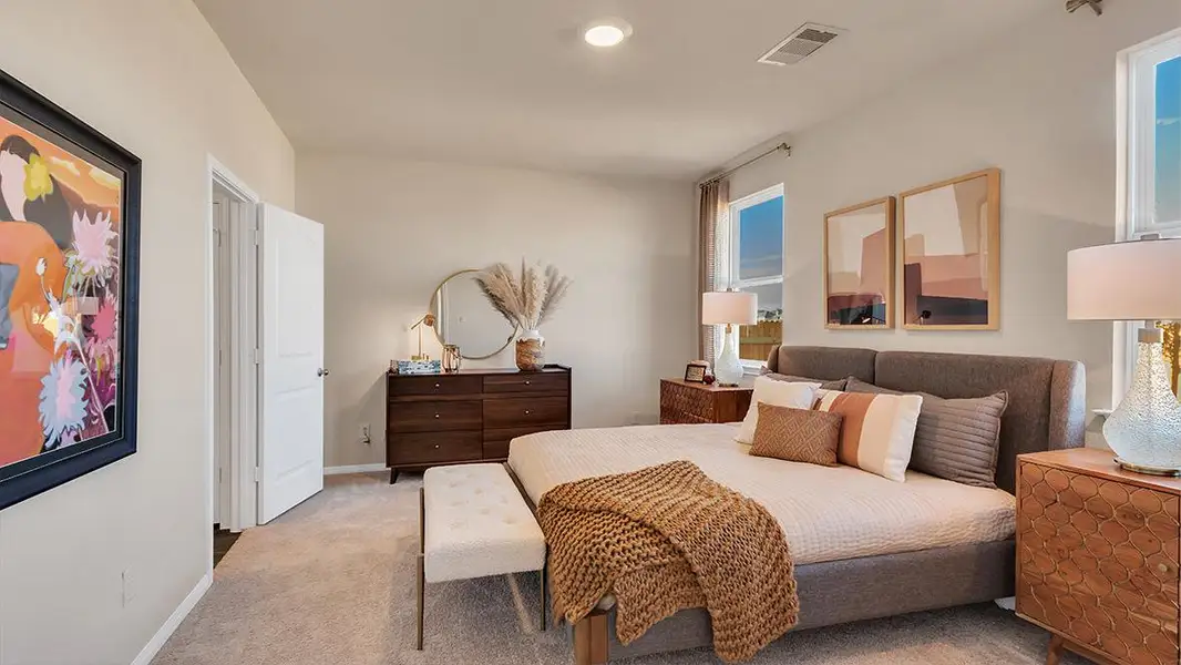 Furnished interior view inside a new home in Talavera, Kyle (Image 23).