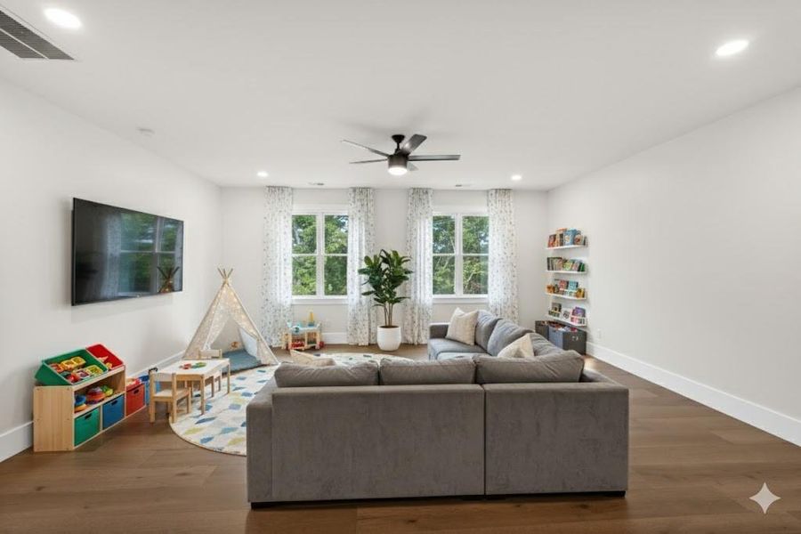 Furnished interior view inside a new home in , Ball Ground (Image 7).