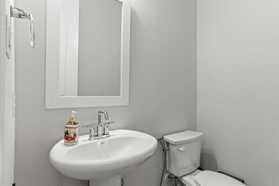 Half Bath on 1st level