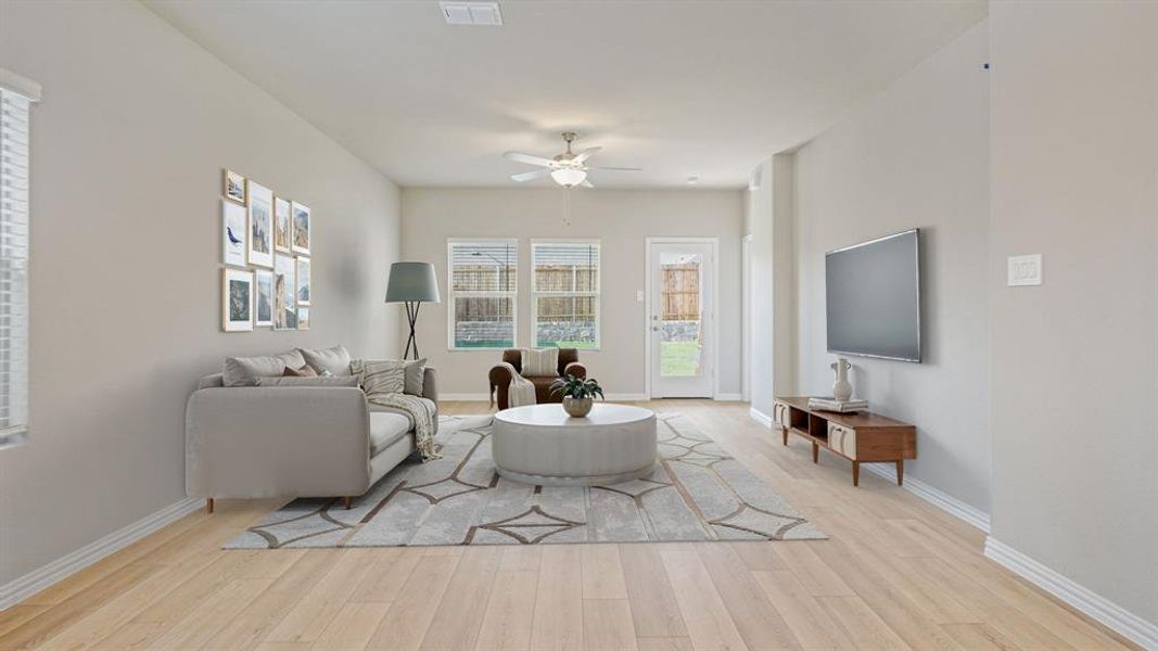 Photo is not of the actual home, but is an inspirational photo of builder’s model home and may depict options, furnishings, and/or decorator features that are not included.