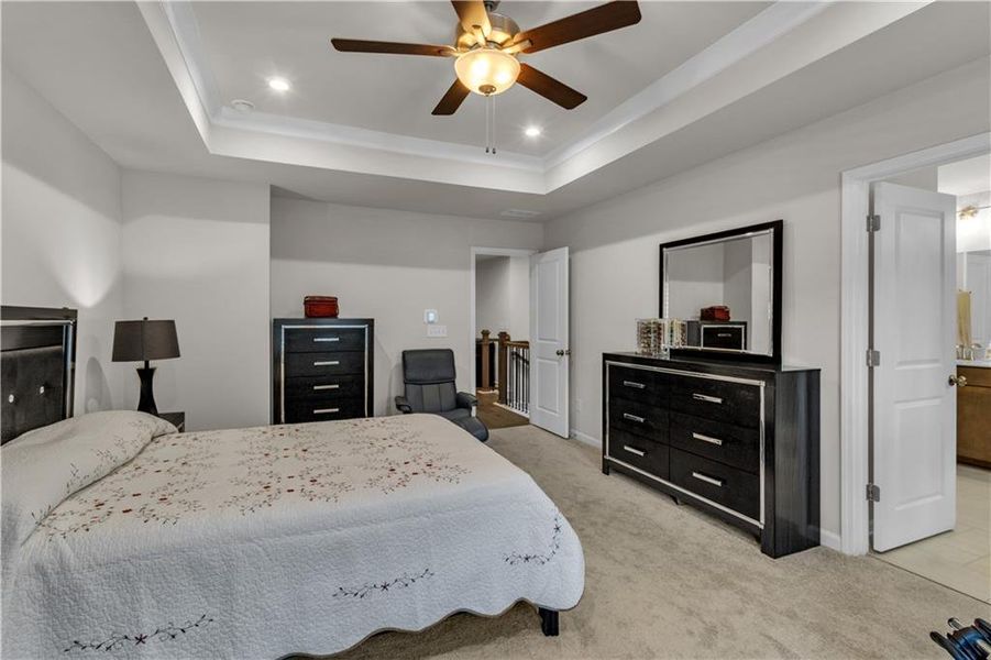 Furnished interior view inside a new home in , Powder Springs (Image 18). Furnished interior view inside a new home in , Powder Springs (Image 18).