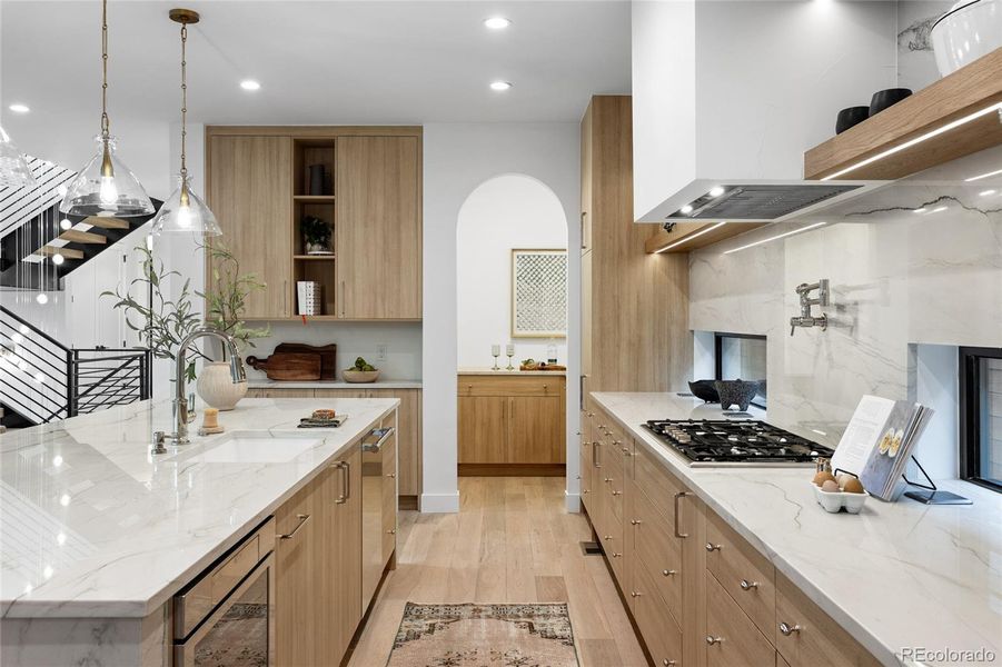 Furnished interior view inside a new home in , Denver (Image 19).