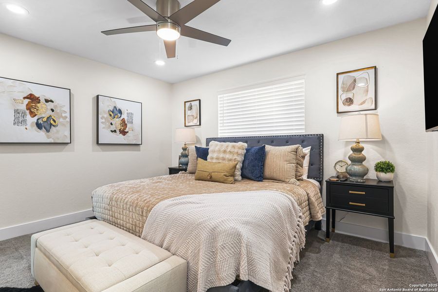 Furnished interior view inside a new home in , San Antonio (Image 11). Furnished interior view inside a new home in , San Antonio (Image 11).