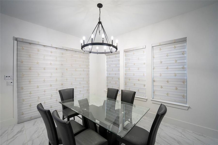 Furnished interior view inside a new home in , Frisco (Image 8).