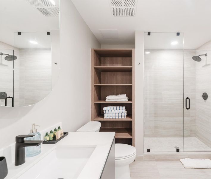 Furnished interior view inside a new home in 72 Park, Miami Beach (Image 18).