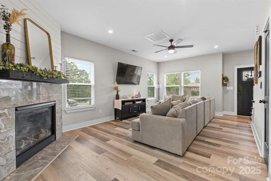 Furnished interior view inside a new home in , Shelby (Image 3).