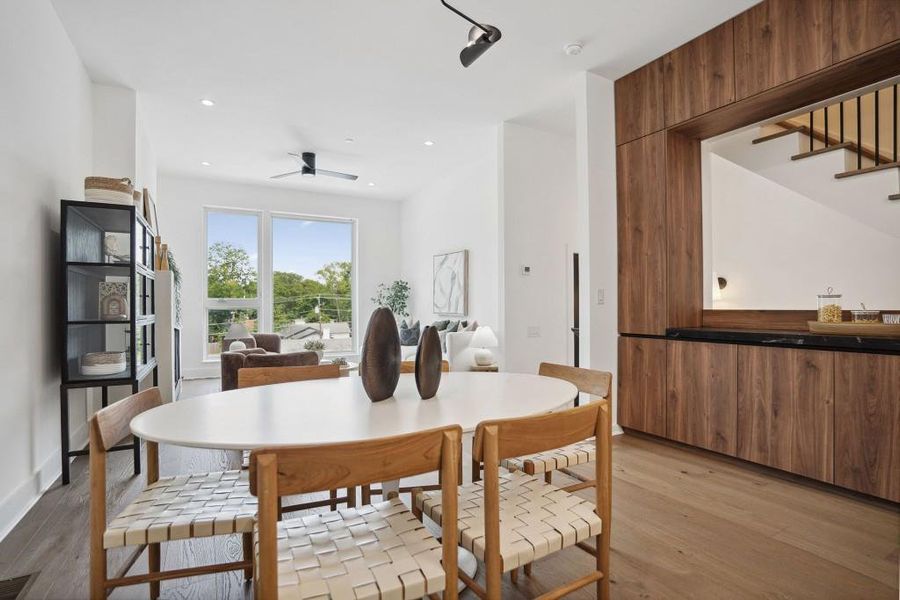 Furnished interior view inside a new home in Arlo Modern, Atlanta (Image 10).