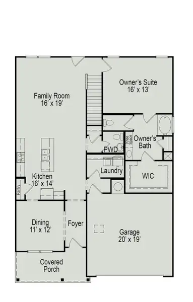 The Palmer First Floor