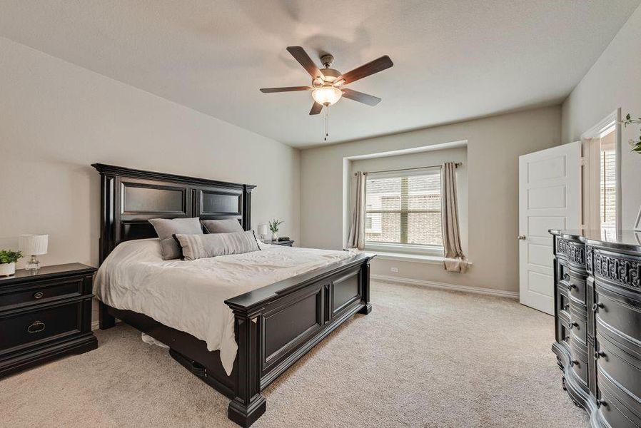Furnished interior view inside a new home in , Flower Mound (Image 18).