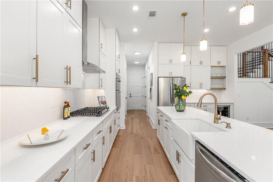 Furnished interior view inside a new home in , Alpharetta (Image 14). Furnished interior view inside a new home in , Alpharetta (Image 14).