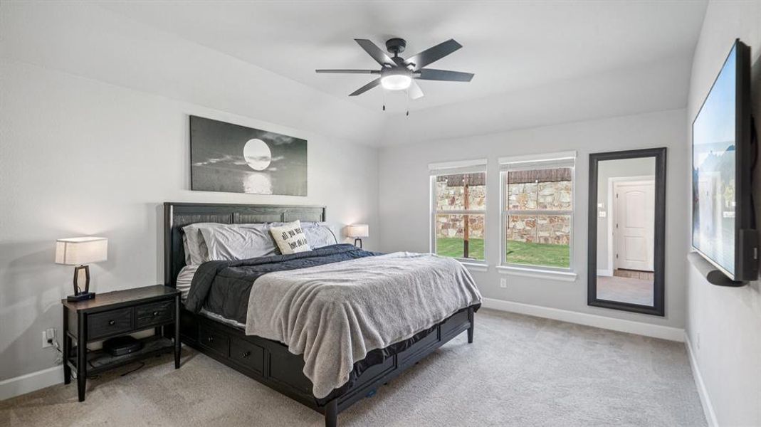 Furnished interior view inside a new home in Sycamore Cove, Hickory Creek (Image 5).