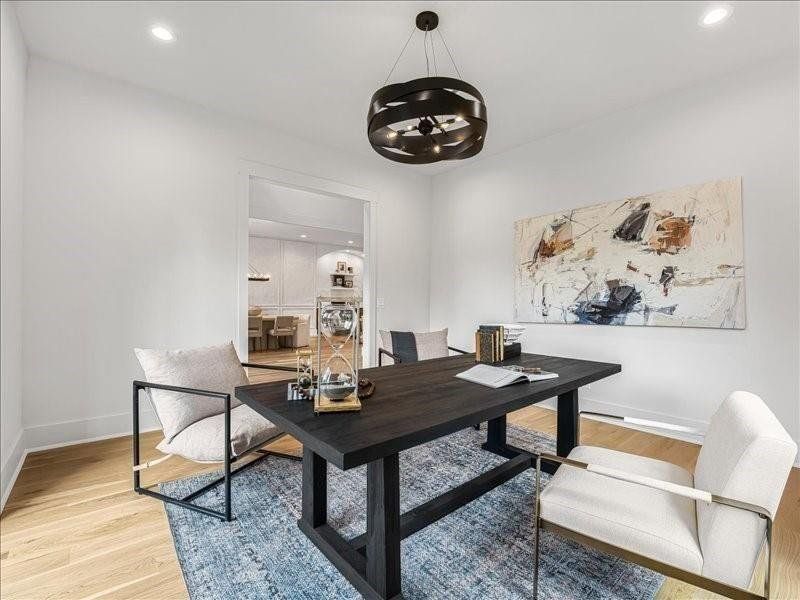 Furnished interior view inside a new home in , Alpharetta (Image 55).