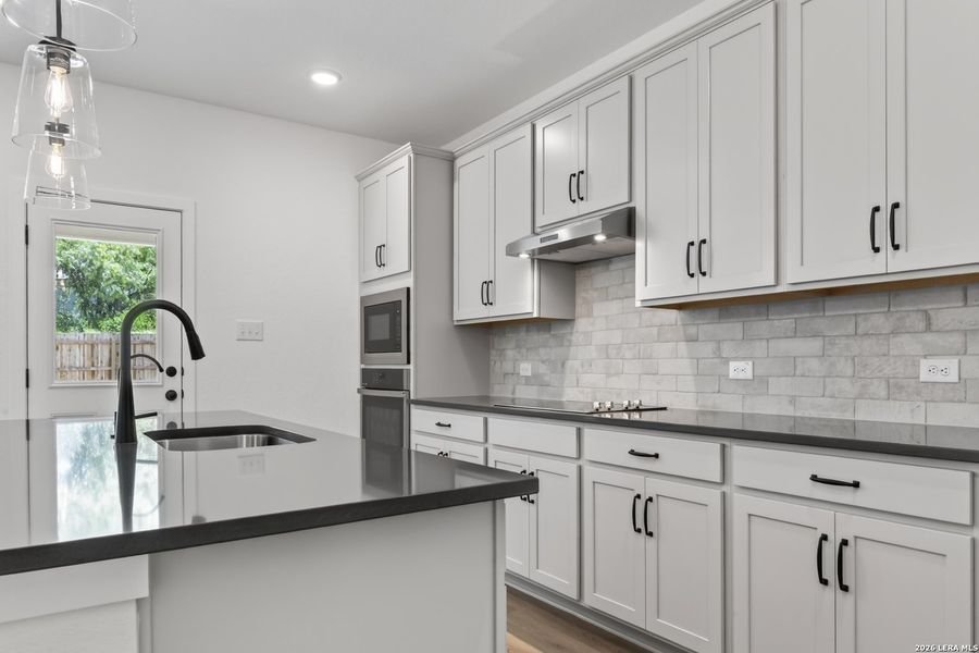 Furnished interior view inside a new home in The Wilder, Adkins (Image 4).