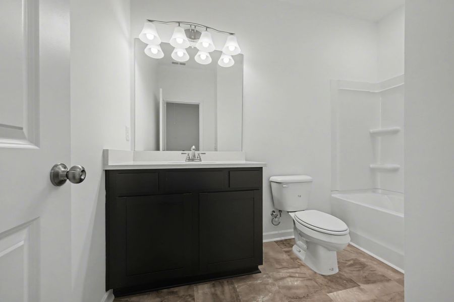 Furnished interior view inside a new home in Ironhorse, Dickson (Image 11). Furnished interior view inside a new home in Ironhorse, Dickson (Image 11).