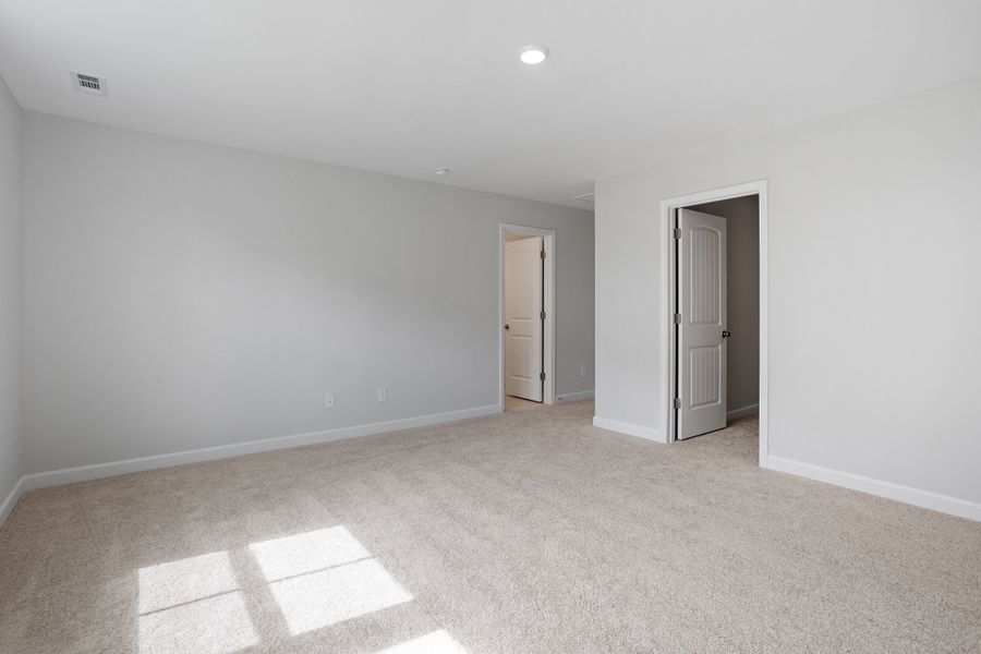 Spacious, unfurnished interior of a new home in Renaissance at White Oak, Garner (Image 24). Spacious, unfurnished interior of a new home in Renaissance at White Oak, Garner (Image 24).