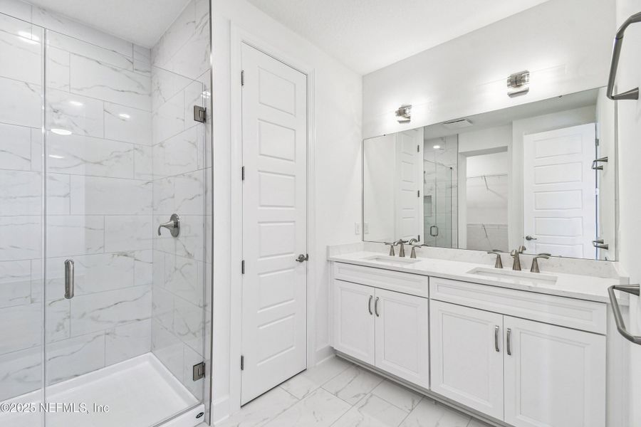 Furnished interior view inside a new home in Seven Pines 24' Rear Entry Townhomes, Jacksonville (Image 3).