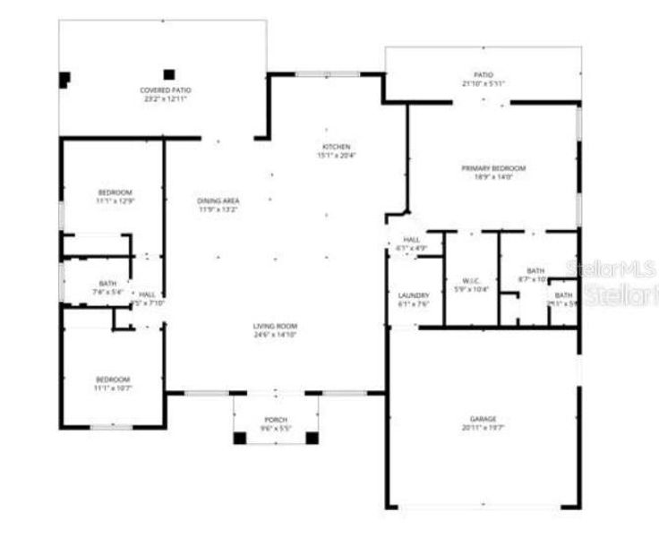 2D floor plan layout of this home in , Ocala, FL (Image 5).