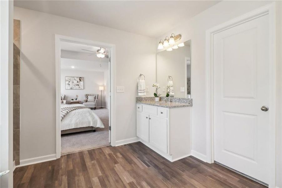 Furnished interior view inside a new home in Stephen's Landing, Loganville (Image 34).