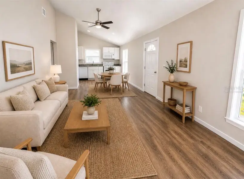 Furnished interior view inside a new home in , Groveland (Image 4). Furnished interior view inside a new home in , Groveland (Image 4).