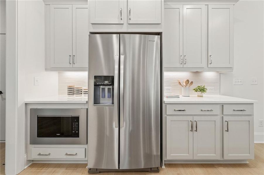 Furnished interior view inside a new home in Autumn Brook, Canton (Image 30).