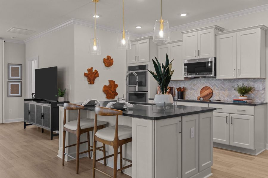 Representative furnished interior of a home built from the The Hibiscus by Chesapeake Homes in Traditions at Carolina Forest, Myrtle Beach (Image 10).