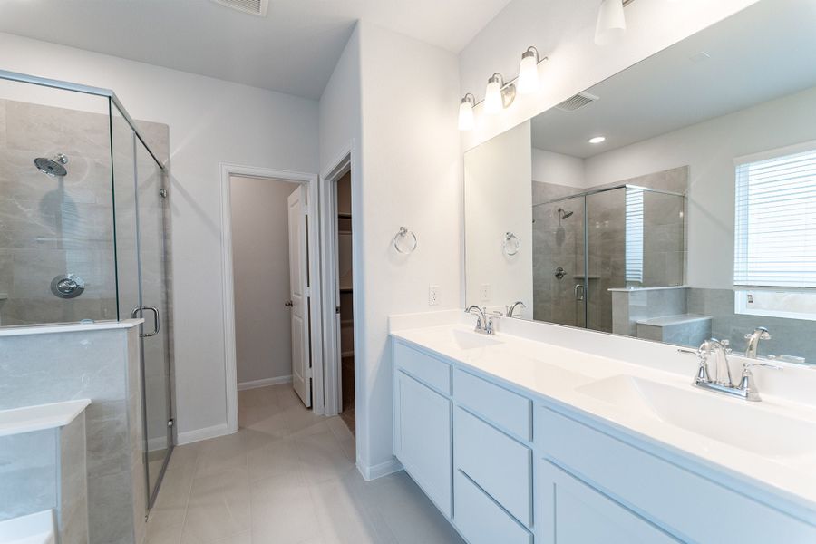 Furnished interior view inside a new home in Sunfield, Buda (Image 7).